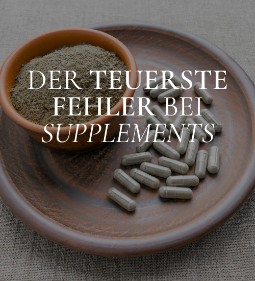 Der teuerste Fehler bei Supplements hat nichts mit der Marke zu tun